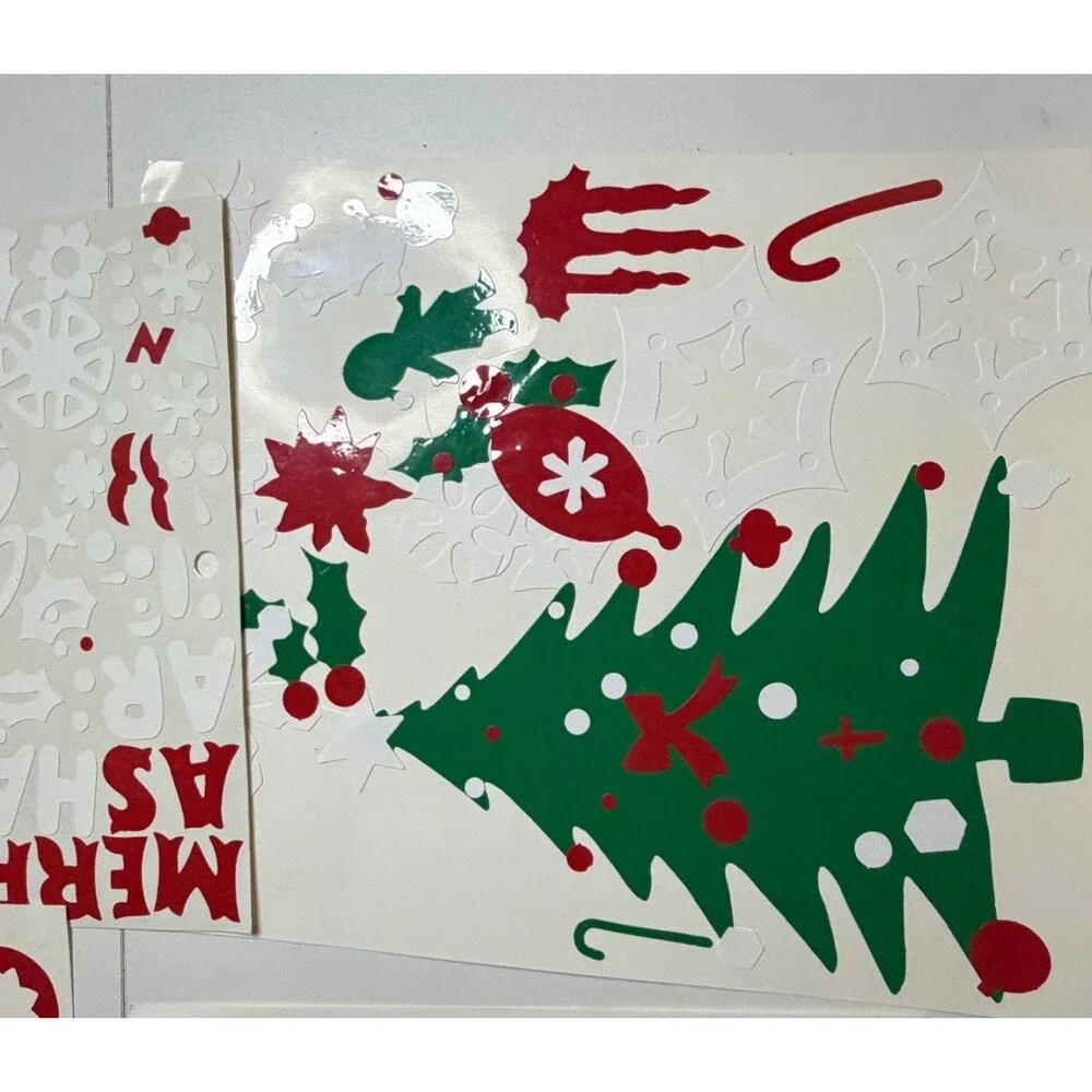 Stik-ees 1987 Code B Merry Christmas, Seasons Greetings, Happy New Year